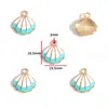 Pingentes Mistos de Animais Marinhos, Concha de Pérola, Estrela-do-Mar para DIY em Pulseira, Colar, Brinco, Decoração, Charms W536