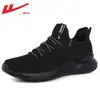 Zapatillas para hombre Warrior 2026 verano nuevas transpirables casuales zapatillas ligeras para correr zapatillas de punto fly-knit para hombre