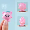 Decoração de Carro de Rato Tom e Jerry Figura Fofa Eu Amo Queijo Ornamento de Mesa Brinquedo da Moda