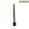 Plantas decorativas nórdicas, celebridad de Internet, cactus de simulación grande, escala de medición de columna de cactus, adornos de plantas en maceta falsas, plantas verdes de suelo