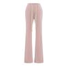 Primavera Y1995-25 Novo Estilo Europeu e Americano Cordão Cintura Alta Solto Design de Calça de Mergulho Calça Micro Casual