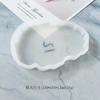 Creativo diy horneado hecho a mano espejo ola irregular posavasos forma de mesa decorativo molde de silicona molde de gota