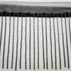 Corrente de Contas para Barba Franja de Metal Renda Roupas Femininas Gola de Vestido Acessórios de Franja Corrente de Contas de Metal Renda de Franja
