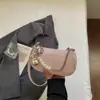 Bolso de Hombro con Cadena de Moda Tendencia para Debajo del Brazo Nuevo Verano 2026 Bolso de Mano Elegante Bolso Cruzado Pequeño Único de Moda