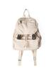 Mochila de Viagem Estilo Coreano 2024 Nova Chegada Feminina Artística Retrô Tecido de Nylon Fivela Encolhimento Mochila Casual