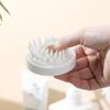 Peine japonés para champú para hombres y mujeres, masaje anti-picazón del cuero cabelludo, silicona, dientes suaves, cepillo para champú, cepillo para champú, masajeador de cabeza japonés
