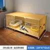 Jaula para Gatos Casa Familiar Villa Interior Espacio Súper Grande Montaje Casa para Gatos Casa para Gatitos Jaula para Gatos Familiar Interior