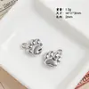 Dentes de Liga Osso Garra de Gato Borboleta Pequena Estrela Pingente DIY Pulseira Colar Acessórios Peça Artesanal Trabalho de Meio Período