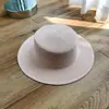 Sombrero de Paja Monocromático con Copa Plana de Domo Colorida, Ala Pequeña, Popular Transfronterizo, Ligero, Francés, Sombrero de Playa, Sombrilla, Sombrero Transpirable