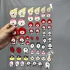 Pegatinas de Oso Rojas Exquisitas y Coloridas, Pegatinas Lindas de Oso Rosa para Uñas, Decoraciones, Decoraciones para Taza de Agua con Cámara CCD