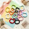 C22 Broche de Resorte Gatito Joyería DIY Accesorios para Muñecas Anillas Abiertas de Colores Anillas para Llavero Anillas de Conexión para Perler Beads