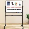 Suporte para quadro negro quadro branco placa de sinalização móvel quadro branco magnético placa de exibição dupla face quadro de escrita para ensino doméstico escritório