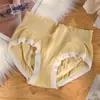 Liquidación de Ropa InteriorNueva Ropa Interior Linda para Niña, Cómodos Calzones Triángulo Cremosos Estilo Japonés, Cintura Media Sin Costuras Estilo Puro