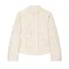 Estilo Europeo y Americano Transfronterizo Z Nueva Moda Elegante Ropa para Mujer Venta al por Mayor Chaqueta de Manga Larga de Cuello Alto para Viajes 7522249