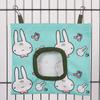 Linda Bolsa de Heno Colgante para Mascotas, Bolsa Colgante de Alimentación de Gran Capacidad para Conejos y Cobayas, Bolsa de Hierba de Autoservicio Anti-Masticación y a Prueba de Fugas