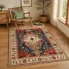 Alfombra persa nueva transfronteriza de Amazon para casas de huéspedes y vestíbulos de hotel, alfombra decorativa vintage, alfombra resistente a la suciedad y al desgaste