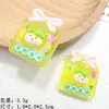 Placa de Palabra de Libro de Caricatura Luminosa de Carpa Hecho a Mano DIY Pegamento de Crema Pasador Diadema Funda de Teléfono Móvil Colgante Accesorios de Resina