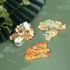 Guochao Creativo Ciudad de Guizhou Wenchuang Pegatinas Metálicas para Refrigerador Punto de Referencia de Guizhou Turismo Pegatinas Magnéticas Pegatinas para Refrigerador en stock Venta al por mayor
