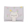 Cartera para Mujer Tulip Kitty Estilo Chanel, Modelo Corto de Gama Alta 70% de descuento con Cierre Billetera para Monedas, Transfronterizo