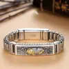 Pulseira Pixiu Vintage Nova Tendência Nacional de Xiangxu Jianzhen para Homens, Rotação de Contas, Moderna e Exquisita