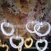 Adereços de casamento acrílico cristal luminoso lustre de 10 estrelas luzes de decoração de palco de casamento ornamentos transfronteiriços