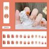 Drill wear armor gelo cor transparente flash Diamond 24 unhas postiças boxed terminado por atacado comprimidos de manicure de alta qualidade
