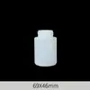 En Stock 50/120ml Botella Transparente de Dispensación Tipo Prensa para Quitaesmalte, Botella con Cabezal de Bomba para Tónico y Desmaquillante