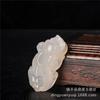 Ágata de Brasil colgante grande valiente Rey de Hielo calcedonia púrpura color bonito deseoso hombres y mujeres valientes parejas colgante de jade