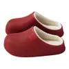 Pantuflas de algodón impermeables eva hombre invierno pareja uso en casa más terciopelo cálidas antideslizantes hogar interior punta cerrada pantuflas de algodón mujer invierno