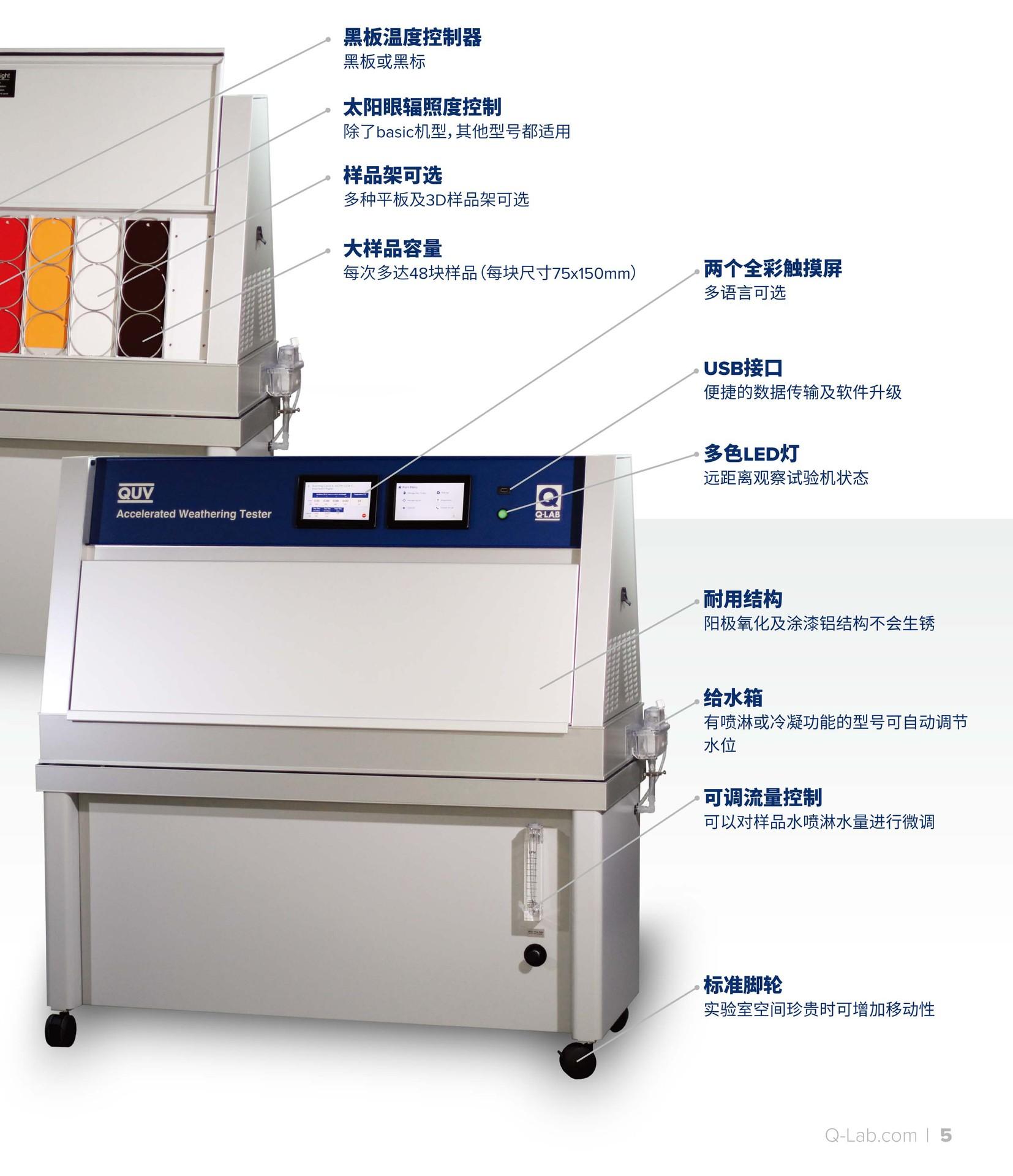 QUV紫外光加速老化试验机 中文手册-5