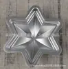 Forma de bolo seis estrelas forma de bolo de alumínio utensílios de panificação forma de alumínio anodizado forma de bolo de desenho animado de alumínio forma de gelatina