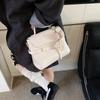 Bolso de Mano Bolso de Mujer 2025 Nueva Moda Primavera de Alta Gama Tentle Moda Casual Bolso Cuadrado Pequeño Bandolera