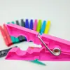 Venta Directa de Fábrica 8.2cm diseño simple color mixto plástico pinza para secar ropa