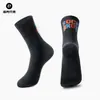 Calcetines de Ciclismo Rock Brothers Calcetines para Bicicleta de Carretera y Montaña Deportivos Transpirables Antibacterianos que Absorben el Sudor Calcetines para Correr de Tubo Medio Hombres y Mujeres