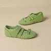 Zapatillas de Entrenamiento Alemanas Suaves con Lazo para Mujer 2026 Nuevo Estilo Primavera/Verano Zapatillas Casuales Deportivas Elegantes que Aumentan la Altura