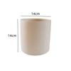 Vasos de Barro para Flores de Cerâmica de Média Temperatura Queimados Simplesmente Podem Ser Coloridos e Pintados por DIY, Absorvem Água e Controlam Raízes, Vasos de Cerâmica Grossa para Plantas Verdes