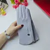 Guantes de invierno para mujer con forro polar, engrosados, a prueba de frío, cálidos, cortavientos, para exteriores, equitación, conducción, tacto de terciopelo, algodón, venta al por mayor