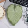 Padrão de folha de planta, adequado para decorar uma planta Costela-de-Adão, toalha de mão para pendurar para cozinha, banheiro e lavabo, toalha fofa e grossa