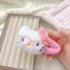 Presilha de Cabelo de Pelúcia Desenho Animado para Meninas, Presilha Grande BB para Estudantes, Presilha Fofa para Franja Lateral, Doce Acessório de Cabelo