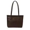 Bolso Tote Retro de Moda de Este Año para Mujer, Nuevo Modelo Verano 2026, Bolso de Hombro de Color Sólido de Gran Capacidad, Bolso de Hombro a la Moda