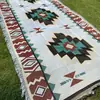 Mantel Cuadrado para Camping al Aire Libre, Mantel de Picnic Estilo Étnico, Tela Cubierta de Lujo Ligero, Nuevo 2024