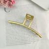 Clip de metal coreano para la cabeza, accesorio para el cabello con bola y lazo pequeño de aleación, ideal para flequillo de celebridades cibernéticas.