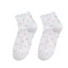 Calcetines Auricularia para Niñas Calcetines de Verano Finos de Algodón para Mujer de Tubo Medio Lindos Estilo Japonés Soft Girl Calcetines Cortos de Primavera y Verano Amor