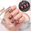 Aleación Manicura Lazo Arte de Uñas Joyería Mariposa Mini Mariposa Pequeña Metal DIY Uñas Para Llevar Joyería de Uñas Fábrica