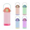 Nueva Taza Térmica Infantil de Amazon Personalizable Sin Plomo Acero Inoxidable 304 Taza Térmica Taza Infantil Escolar con Popote