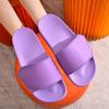Pantuflas de Velcro Estampadas Personalizadas con Patrón de Logo Texto Pantuflas Antideslizantes de Interior Verano para Hombres y Mujeres Calzado Exterior Pantuflas de PVC