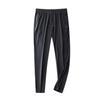 Calça Esportiva Masculina para Corrida e Fitness, Secagem Rápida, Respirável, com Bolsos com Zíper, Modelagem Solta, Tamanho Grande, Calça de Seda Gelada de Nylon, Cintura Alta