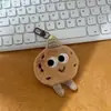 Chaveiro de Biscoito Brinquedo de Comida Artificial Divertido Pingente de Bolsa de Menina Estudante Criativo Fofo Presente para Melhor Amiga