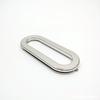 Suprimentos de Armazenamento com Fivela de Alça 3 polegadas Alça de Níquel Branco com Ilhó Cesta de Armazenamento com Alça Fivela de Alça Oval