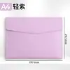 Bolsas de Documentos Empresariais Personalizáveis com Impressão de Logotipo, Pastas de Arquivo Impermeáveis, Bolsas de Documentos de Couro A4 Espessadas